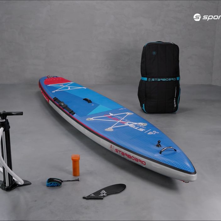 Starboard Touring M 12'6'' SUP board blue 6