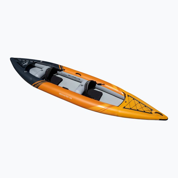 Aquaglide Deschutes 145 orange 2-person inflatable kayak 584120127 2