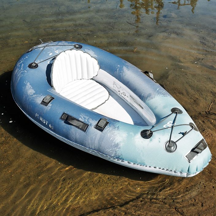 Aquaglide Backwoods Purist 65 grey 584121107 1-person inflatable kayak 4