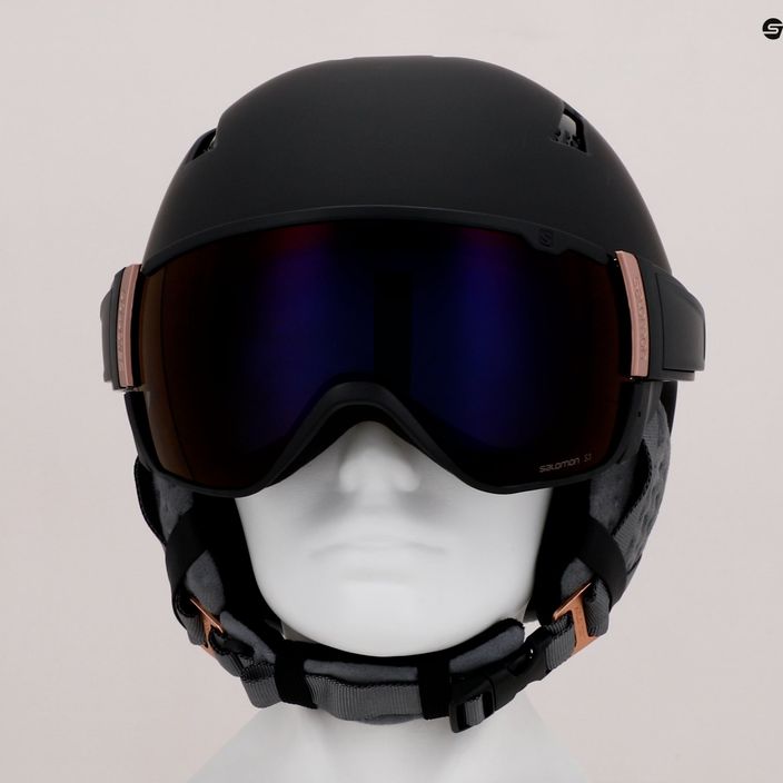 Salomon Mirage women's ski helmet black L39919700 10