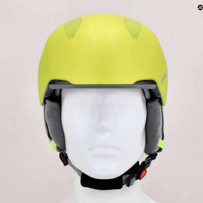 Children's ski helmets Alpina Grand Jr neon yellow 9