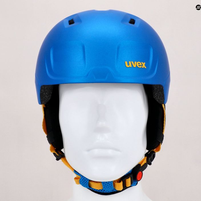 Children's ski helmet UVEX Heyya Pro blue 56/6/253/20 11