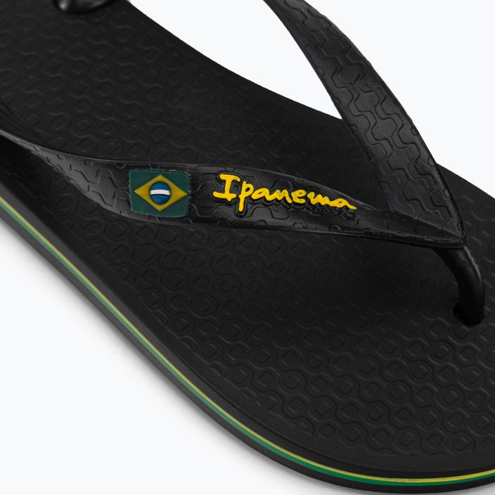 Ipanema Clas Brasil II women's flip flops black 80408-22467 7