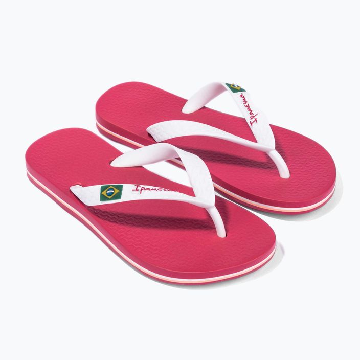 Ipanema Clas Brasil children's flip flops pink 80416-20700 8