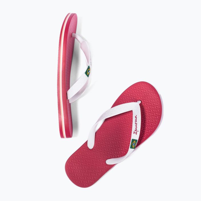 Ipanema Clas Brasil children's flip flops pink 80416-20700 9