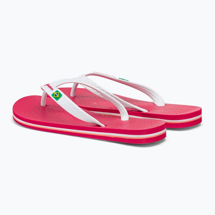 Ipanema Clas Brasil children's flip flops pink 80416-20700 3