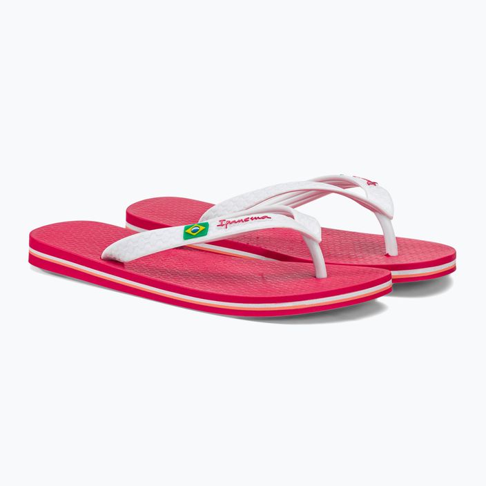 Ipanema Clas Brasil children's flip flops pink 80416-20700 4