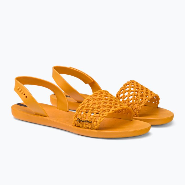 Ipanema Breezy Sanda yellow-brown women's sandals 82855-24826 4