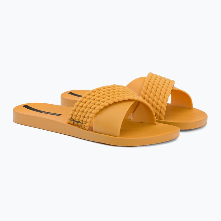 Ipanema Street yellow women's flip-flops 26400-21488 4