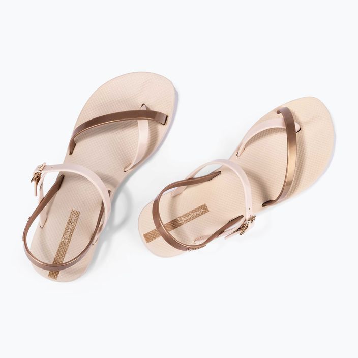 Ipanema Fashion VII beige/gold women's sandals 3