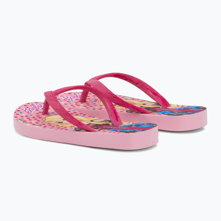 Ipanema Barbie pink children's flip flops 82927-20819 3