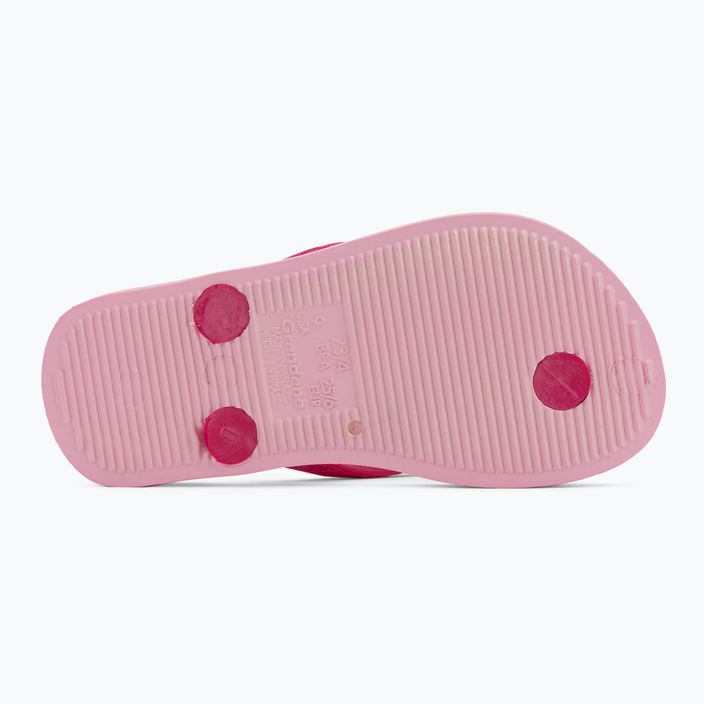 Ipanema Barbie pink children's flip flops 82927-20819 5