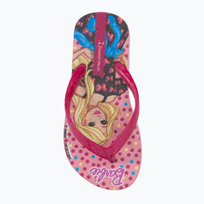 Ipanema Barbie pink children's flip flops 82927-20819 6