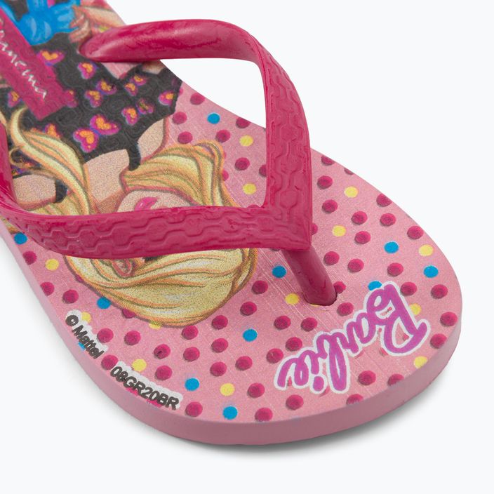 Ipanema Barbie pink children's flip flops 82927-20819 7