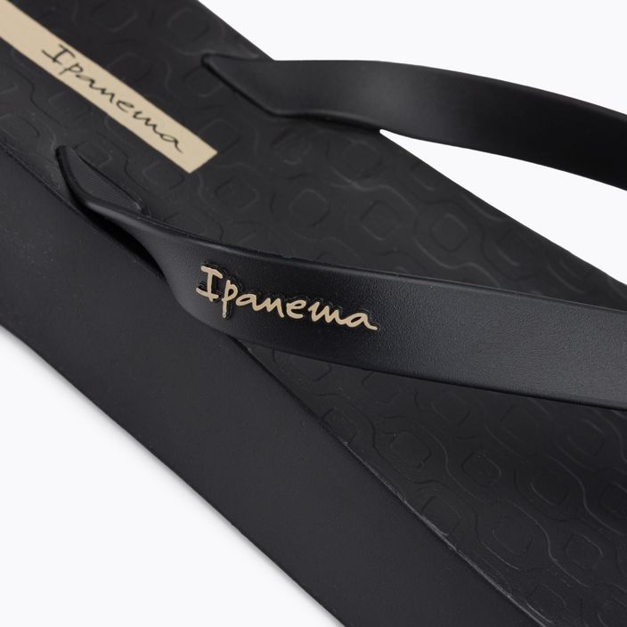 Ipanema Flatform women's flip flops black 26602-20766 7