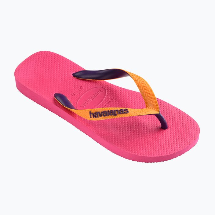 Women's Havaianas Top Mix flip flops pink H4115549 8