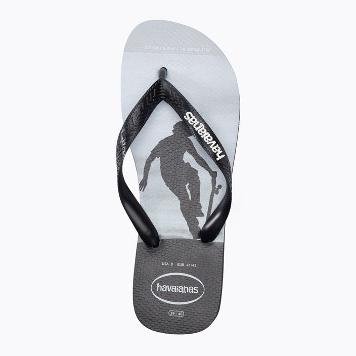 Men's Havaianas Hype flip flops black H4127920 6