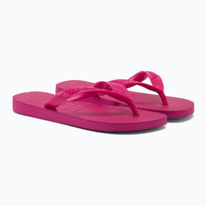 Women's Havaianas Top pink flip flops H4000029 5