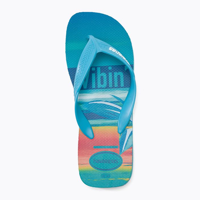 Men's Havaianas Surf flip flops blue H4000047-0546P 6
