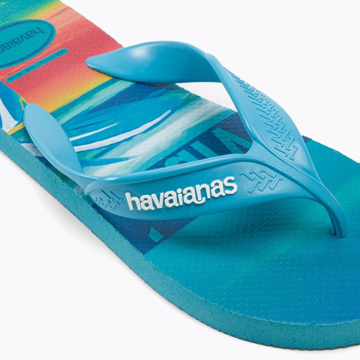 Men's Havaianas Surf flip flops blue H4000047-0546P 7