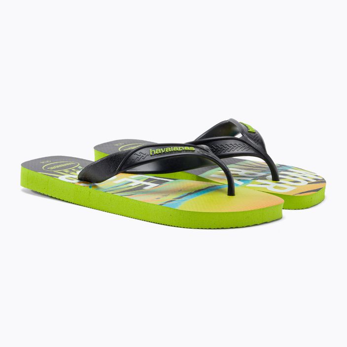 Men's Havaianas Surf flip flops green H4000047 5