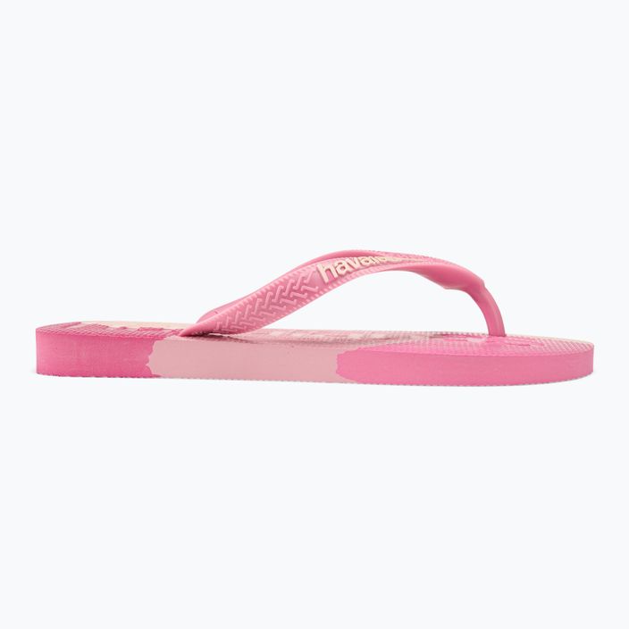 Havaianas Top Logomania Colors II crystal rose flip flops 2