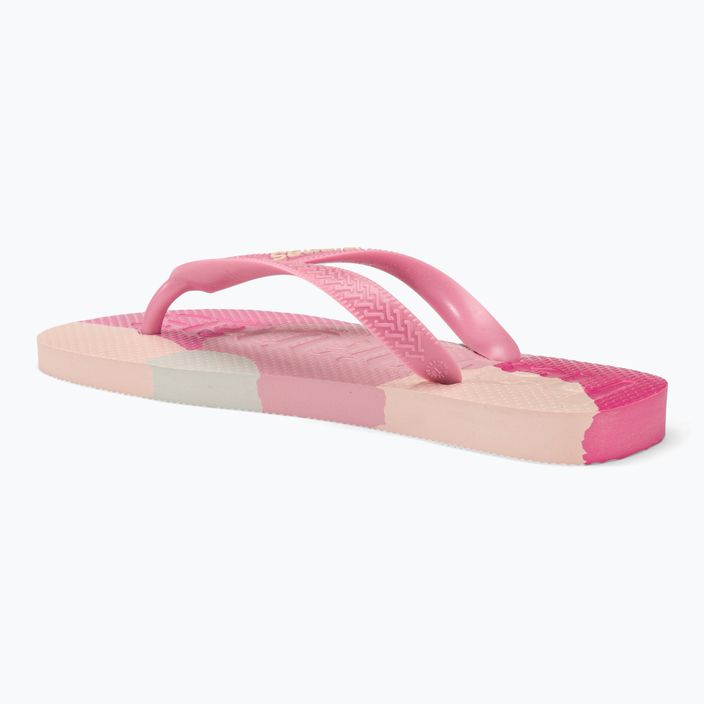 Havaianas Top Logomania Colors II crystal rose flip flops 3