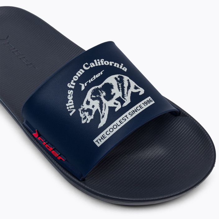RIDER Speed Slide AD men's flip-flops black-blue 11766-6354 8
