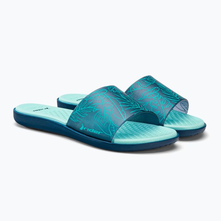 RIDER Splash IV Fem blue-green women's flip-flops 83336-AD477 4