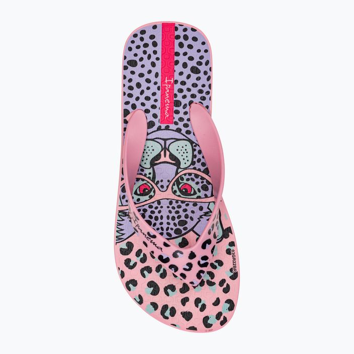 Ipanema Safari Fun Kids flip flops pink and purple 26851-AF799 6