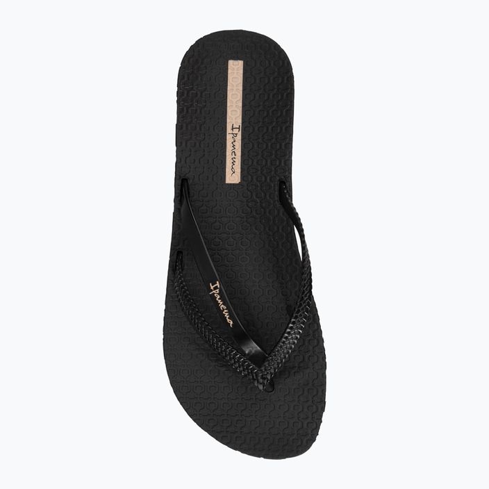 Ipanema Bossa Soft V women's flip flops black 82840-AG715 6