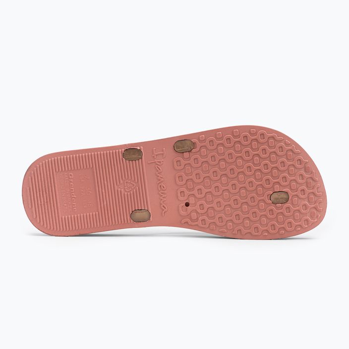 Ipanema women's flip flops Bossa Soft V pink 82840-AG723 5