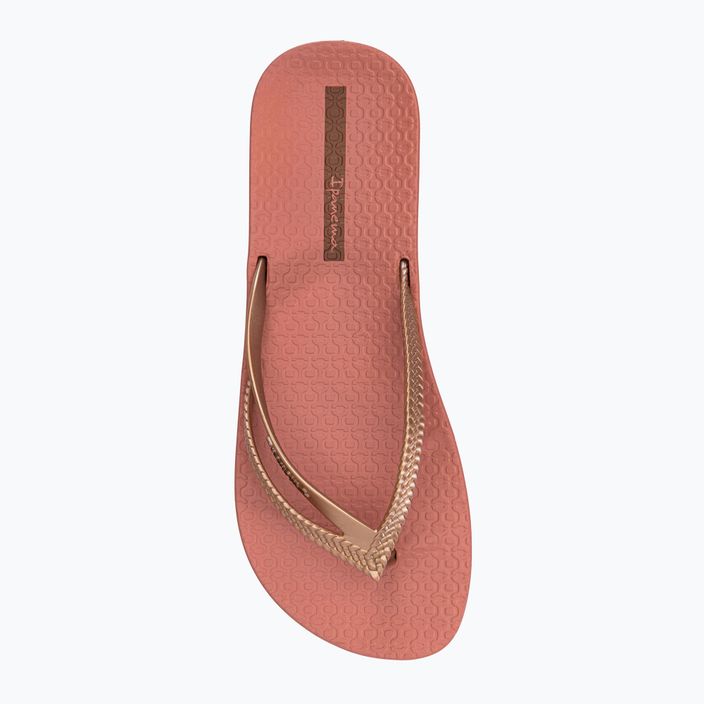 Ipanema women's flip flops Bossa Soft V pink 82840-AG723 6