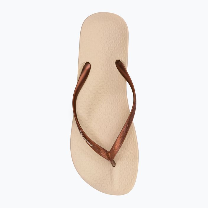 Ipanema Anat Tan beige women's flip flops 81030-AG183 6