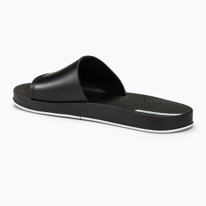 Ipanema Slide Unisex flip-flops black / white 3