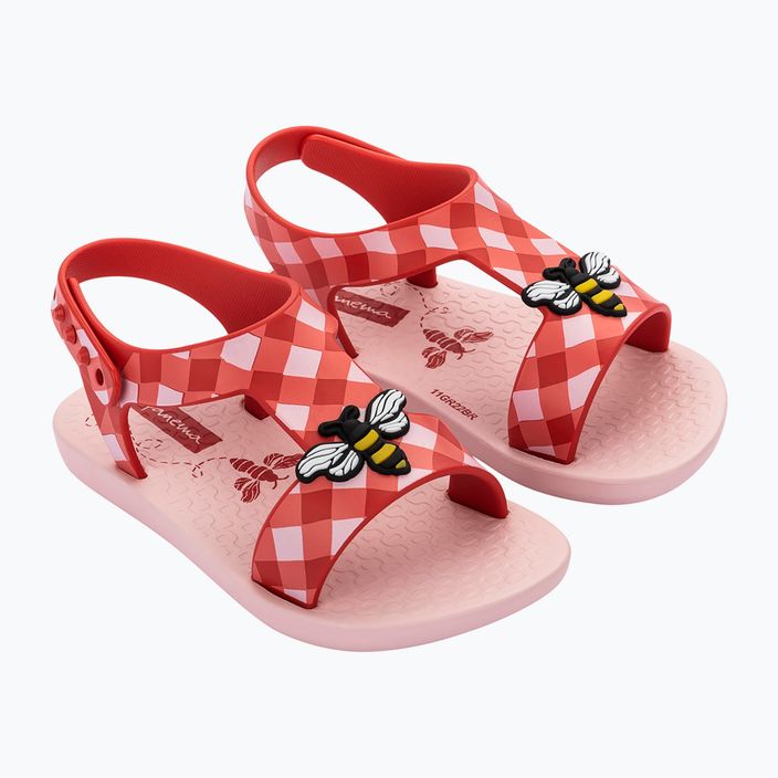 Ipanema Dreams IX Baby pink/red sandals 8