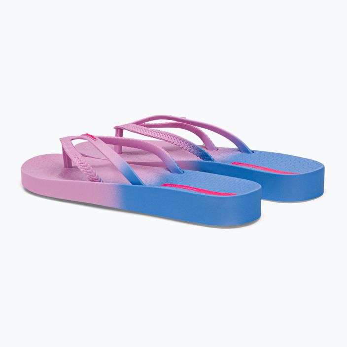 Ipanema Bossa Soft C pink-blue women's flip flops 83385-AJ183 3
