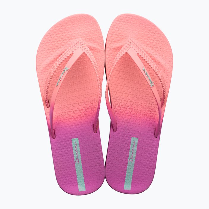 Women's Ipanema Bossa Soft C pink flip flops 83385-AJ190 9