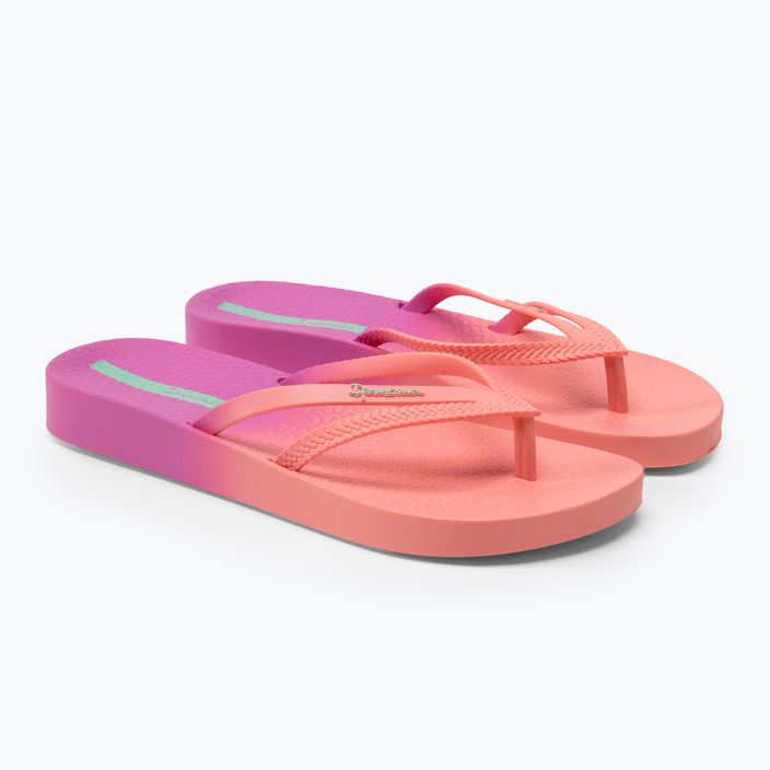 Women's Ipanema Bossa Soft C pink flip flops 83385-AJ190 4