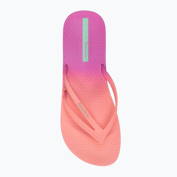 Women's Ipanema Bossa Soft C pink flip flops 83385-AJ190 6