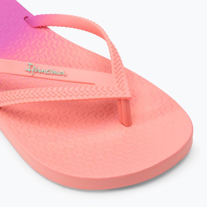 Women's Ipanema Bossa Soft C pink flip flops 83385-AJ190 7