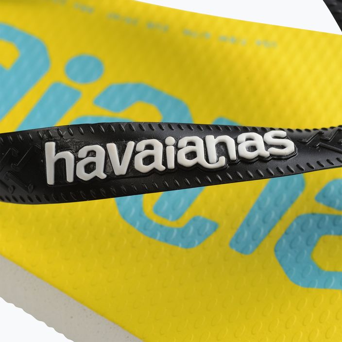 Havaianas Top Logomania 2 flip flops white / black 5