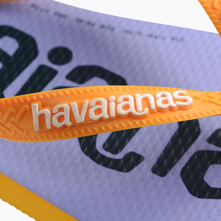 Havaianas Top Logomania 2 flip flops pop yellow 5