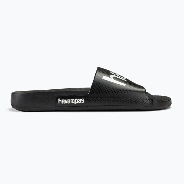Havaianas Classic Logomania flip-flops black / black 2