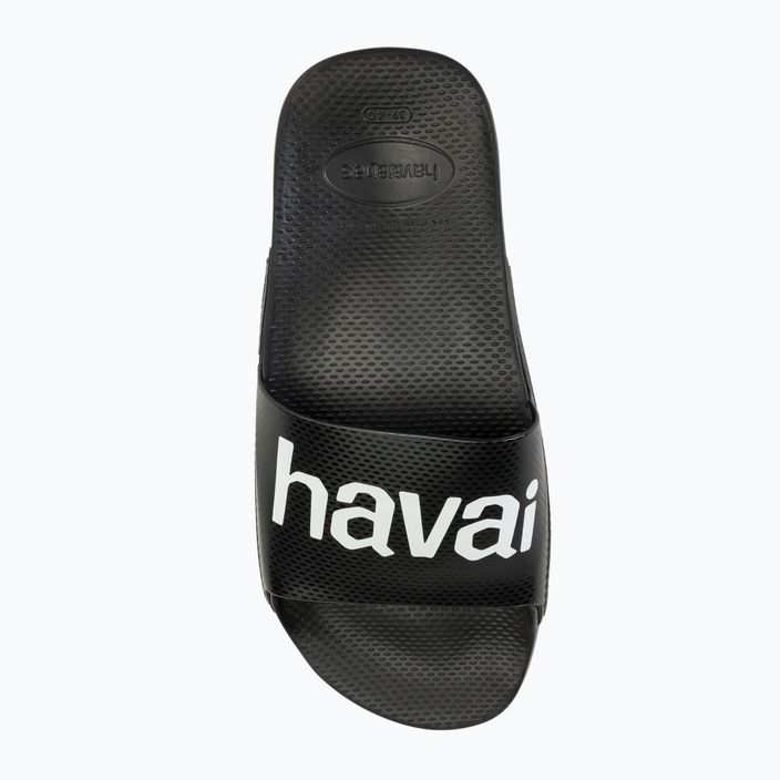 Havaianas Classic Logomania flip-flops black / black 6