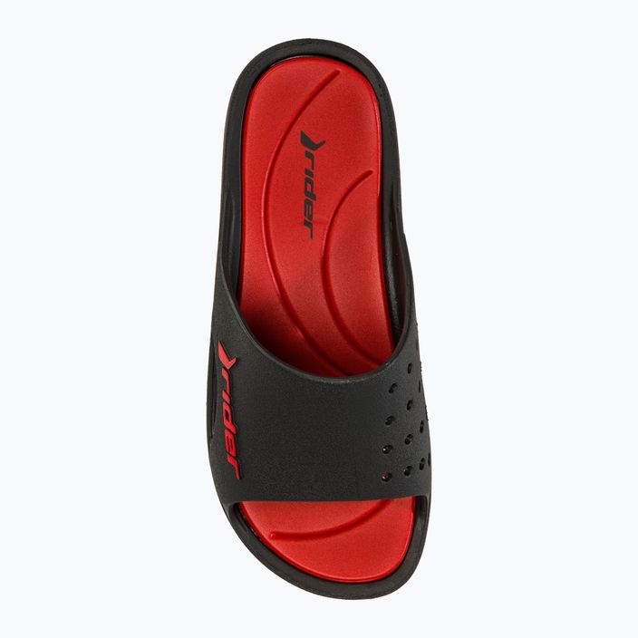 RIDER Bay XIII men's flip-flops black/red 5