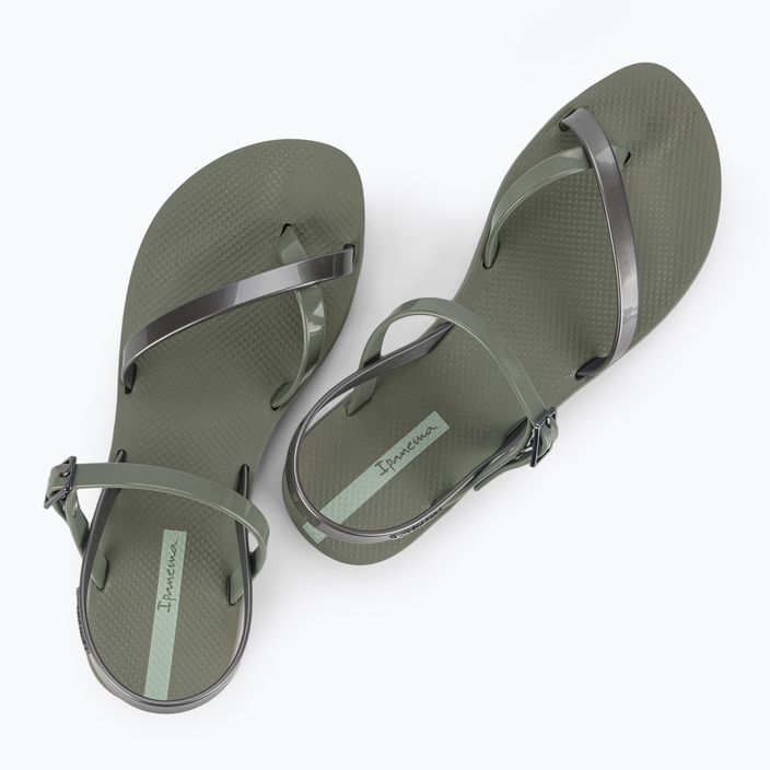 Ipanema Fashion VII green women's sandals 3