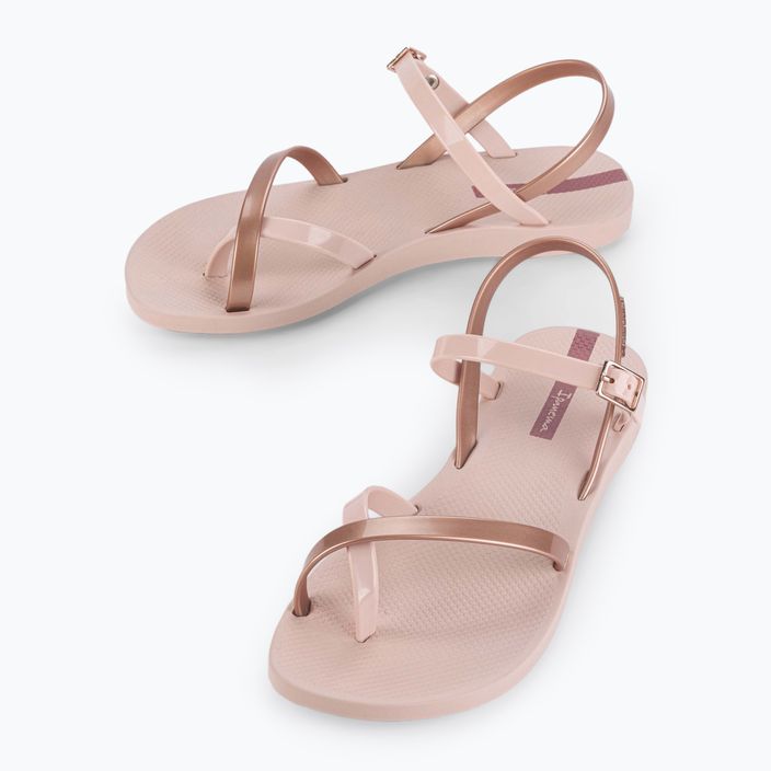 Women's Ipanema Fashion VII sandals pink/metallic pink/burgundy 2