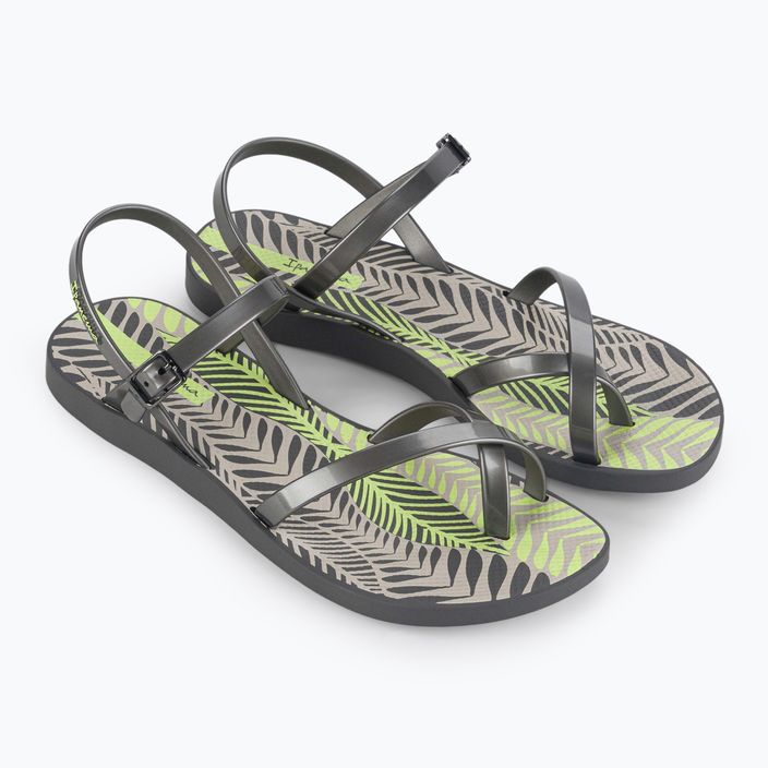 Ipanema Fashion VII women's sandals grey/silver/green 8