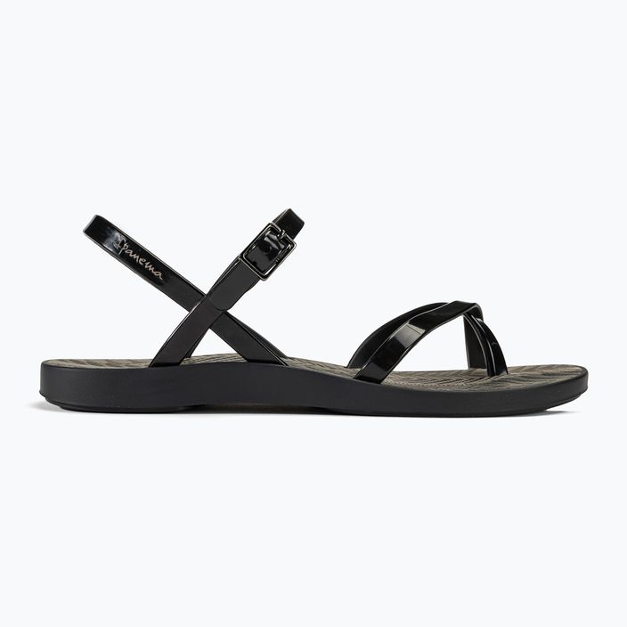 Ipanema Fashion VII women's sandals black/black/grey 2